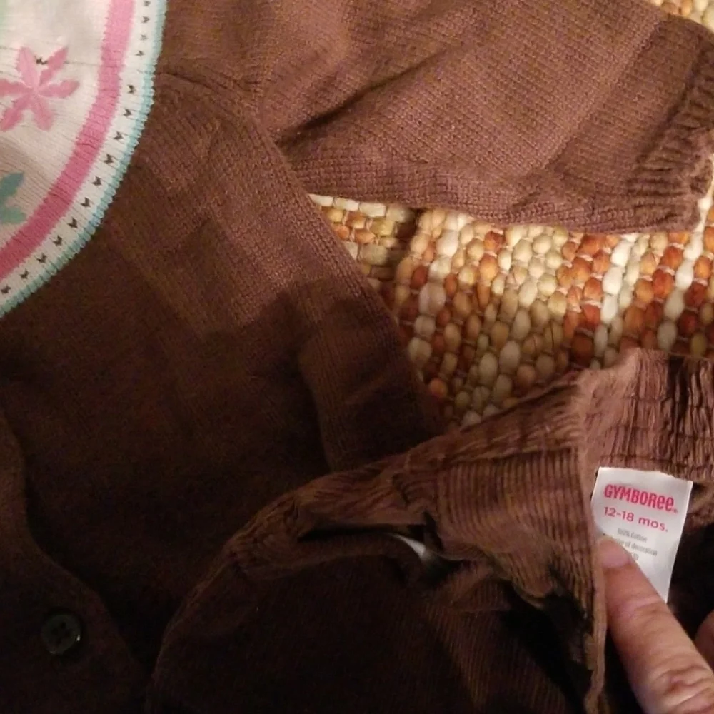 Girls 12 18 month gymboree set sweater‎ pants